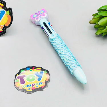 Butterfly Six Color Ballpoint - 1Pc